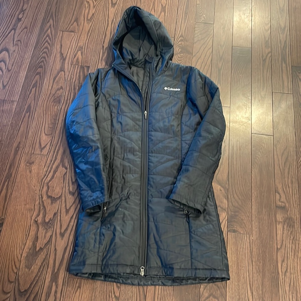 Women’s Columbia Black Long Jacket
